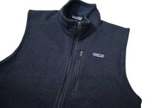 画像2: Used patagonia Better Sweater Vest Navy パタゴニア (2)