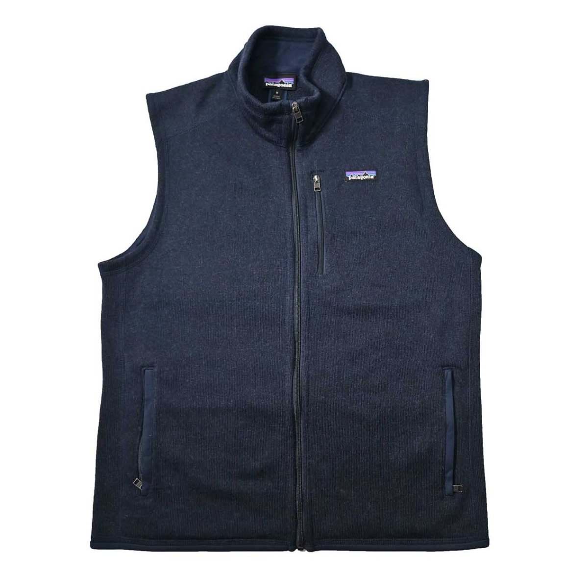 画像1: Used patagonia Better Sweater Vest Navy パタゴニア (1)