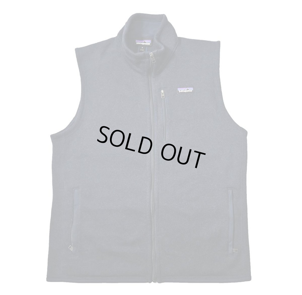 画像1: Used patagonia Better Sweater Vest Navy パタゴニア (1)