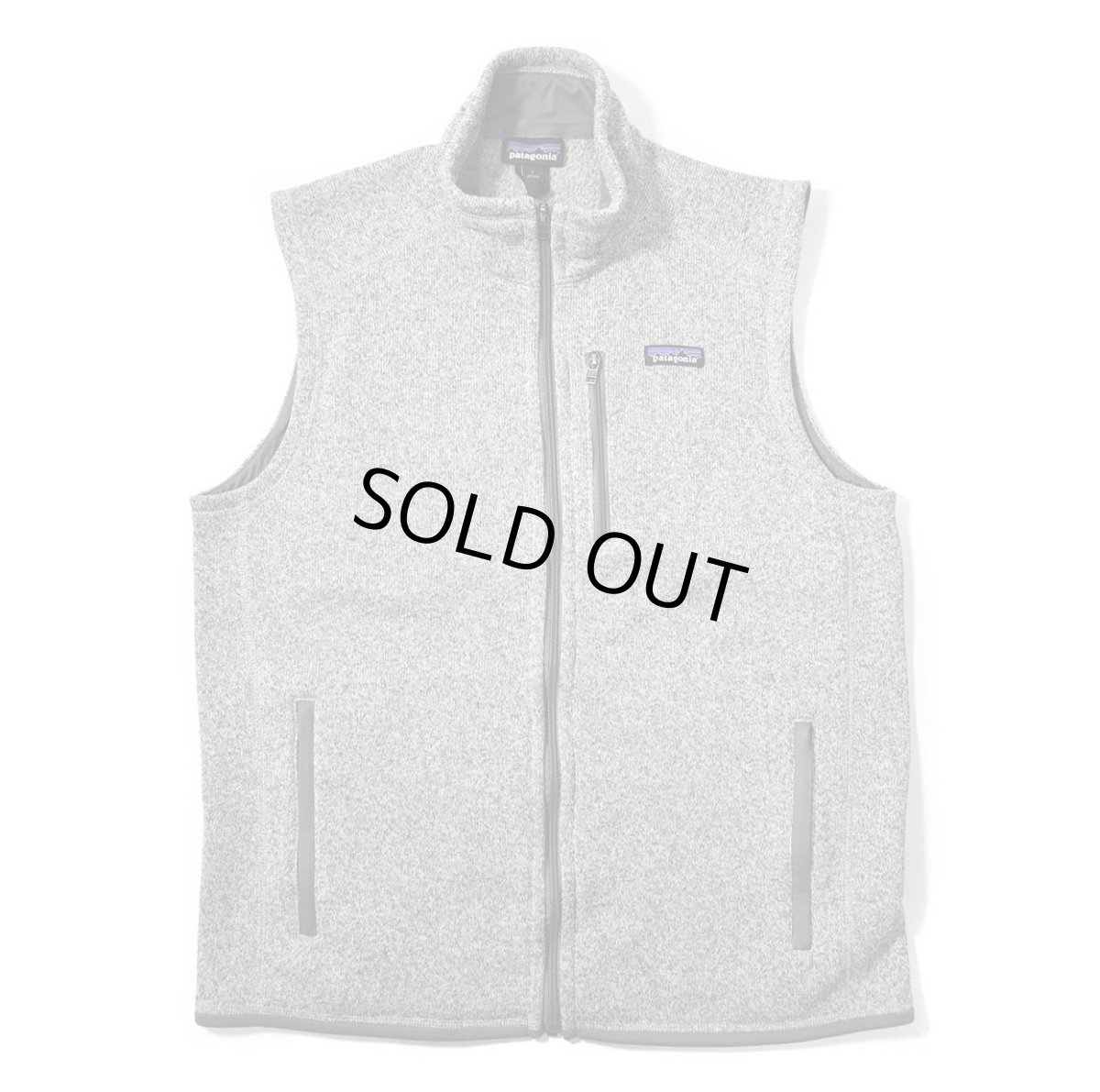 画像1: Used patagonia Better Sweater Vest Grey パタゴニア (1)