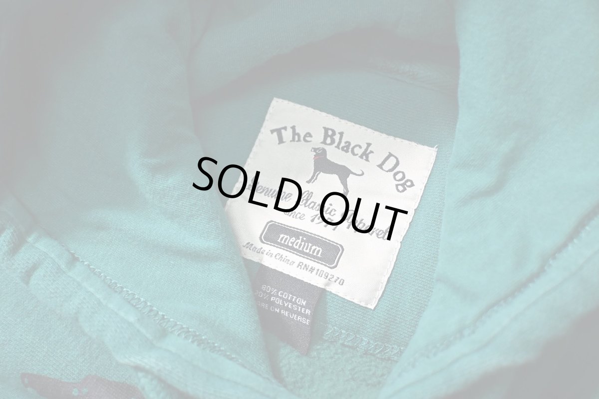 画像5: Used The Black Dog Sweat Hoodie Green (5)