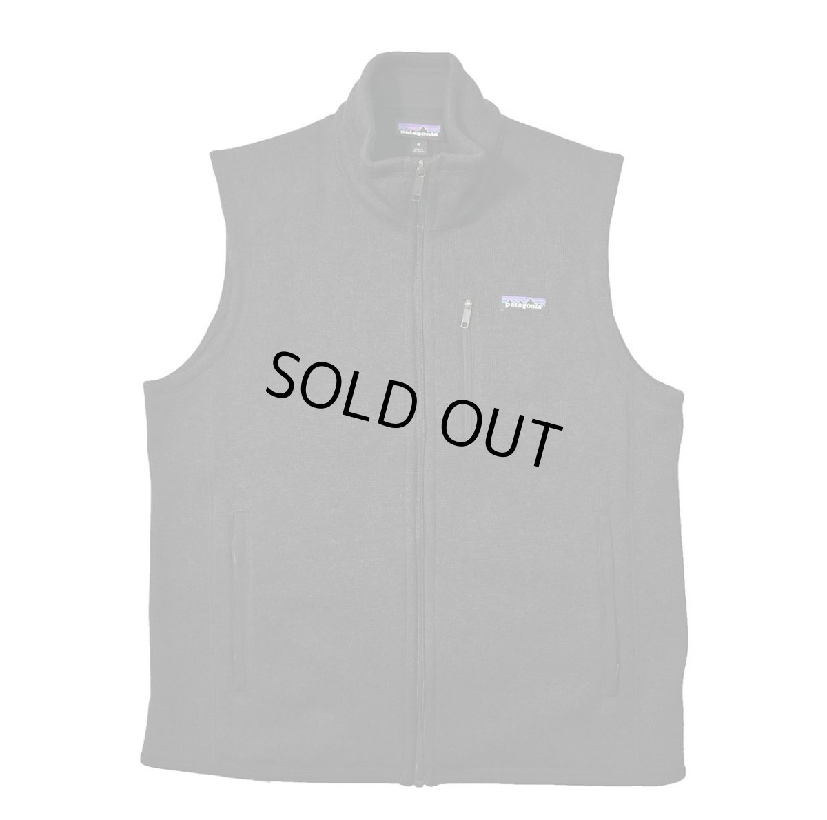 画像1: Used patagonia Better Sweater Vest Black パタゴニア (1)
