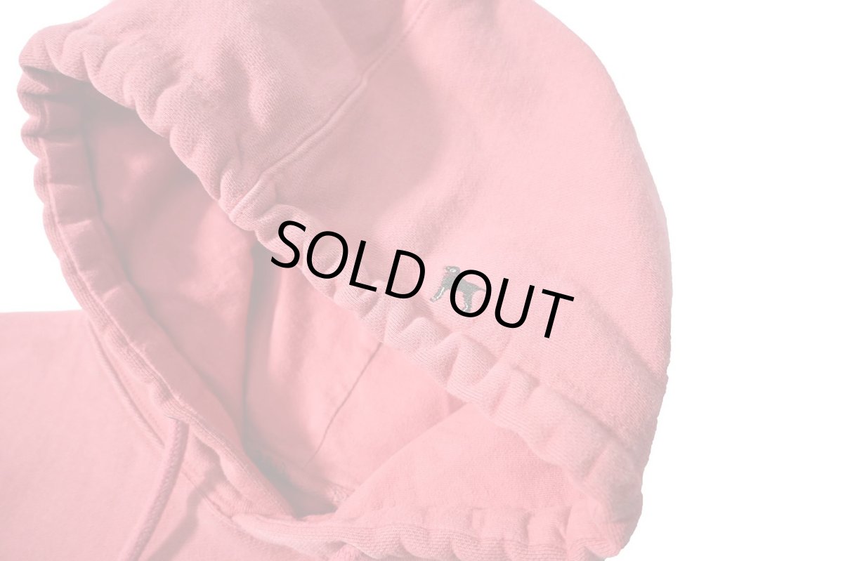 画像4: Used The Black Dog Sweat Hoodie Red (4)