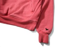 画像3: Used The Black Dog Sweat Hoodie Red (3)