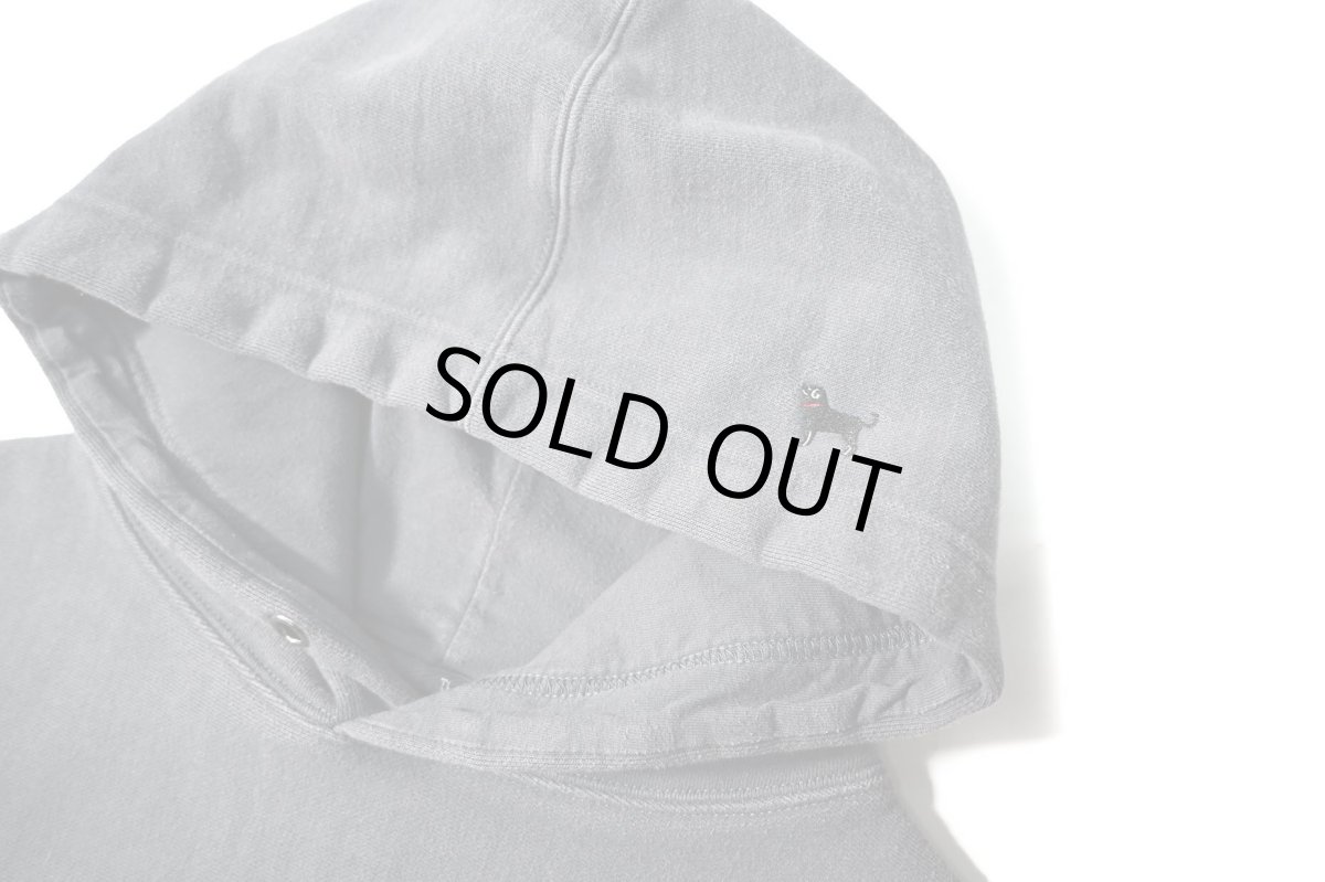 画像4: Used The Black Dog Sweat Hoodie Charcoal (4)