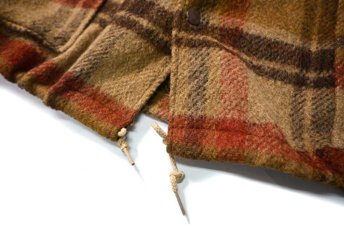 画像7: 70s Used h.i.s Sportswear Wool Coach Jacket (7)