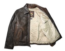 画像5: 90s Used Adventure Bound by Wilsons Leather Jacket Brown (5)