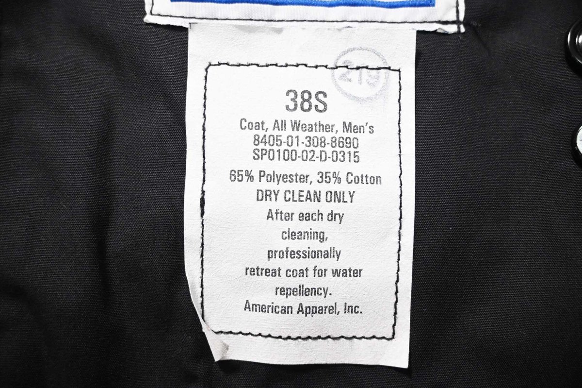 画像7: 02' Used Us Navy All Weather Coat (7)