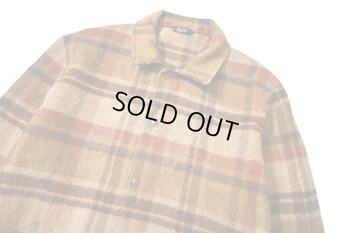 画像3: 70s Used h.i.s Sportswear Wool Coach Jacket (3)