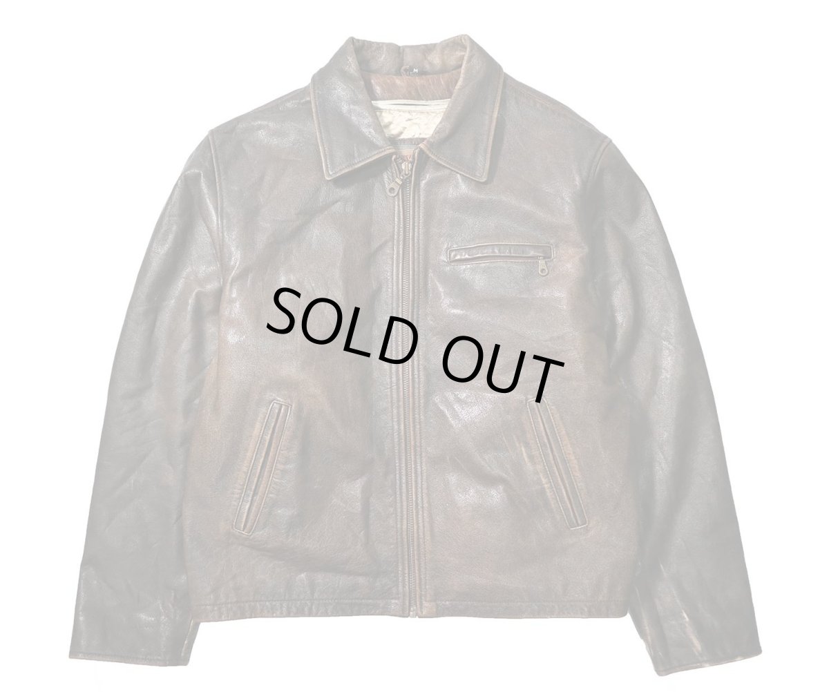 画像1: 90s Used Adventure Bound by Wilsons Leather Jacket Brown (1)