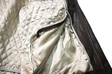 画像7: 90s Used Adventure Bound by Wilsons Leather Jacket Brown (7)