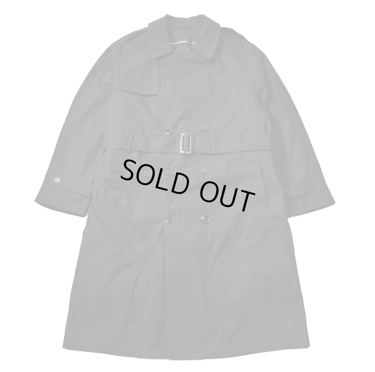 画像1: 02' Used Us Navy All Weather Coat (1)