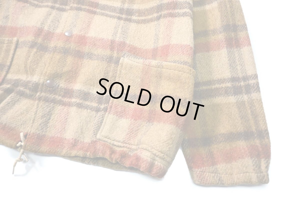 画像4: 70s Used h.i.s Sportswear Wool Coach Jacket (4)