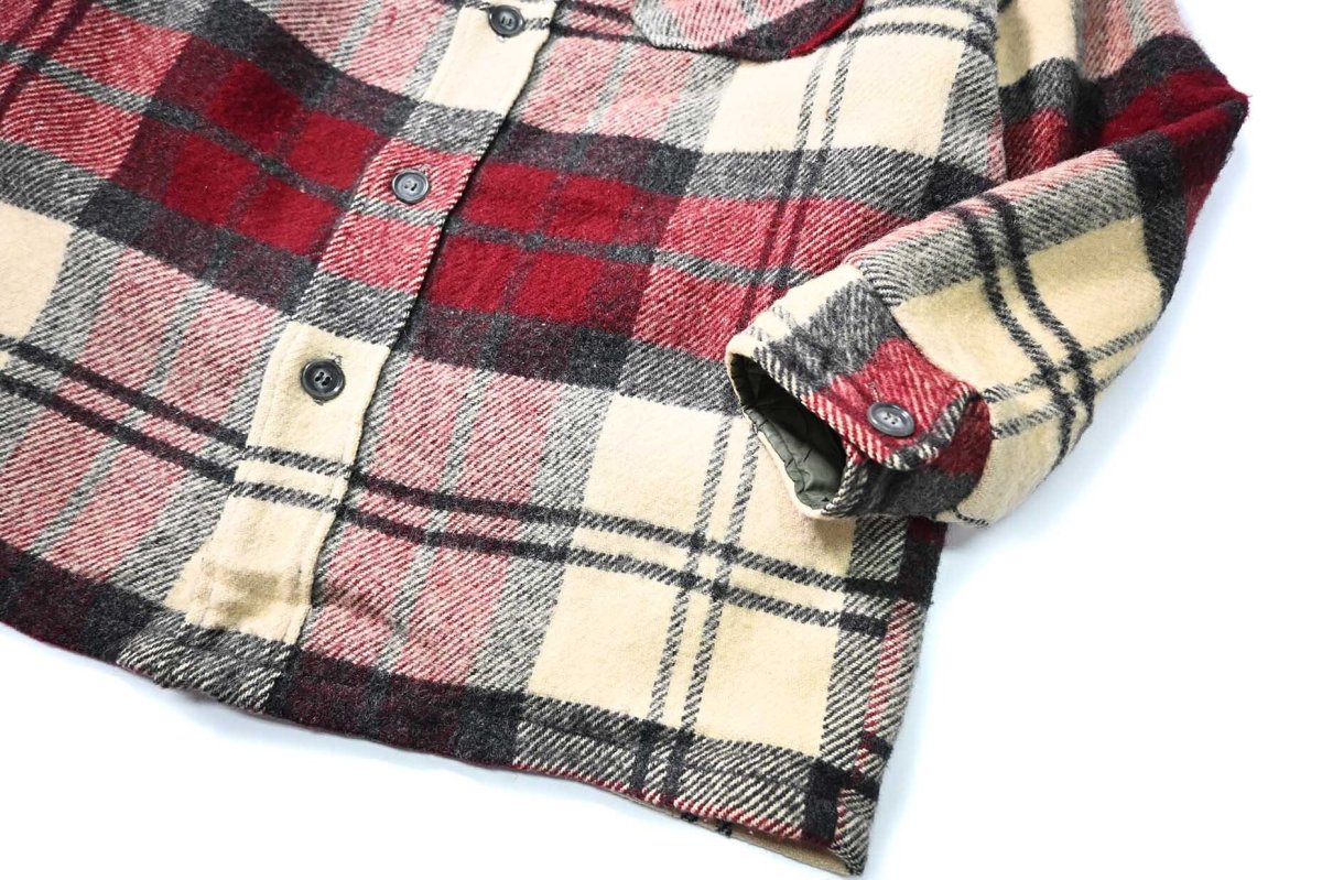 画像4: 70s Used Woolrich Boa Lined Wool Jacket (4)