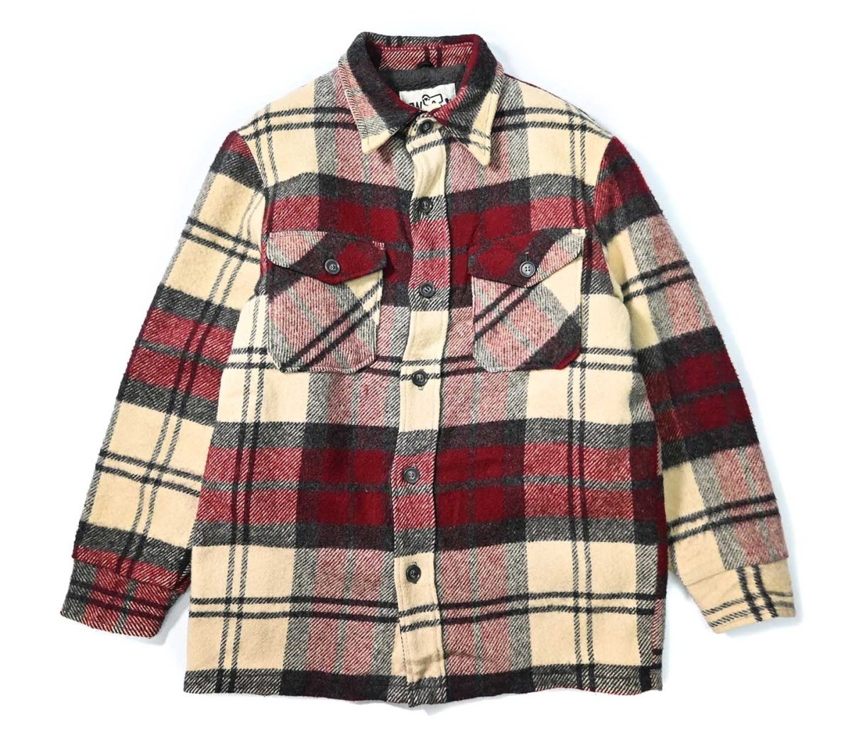 画像1: 70s Used Woolrich Boa Lined Wool Jacket (1)