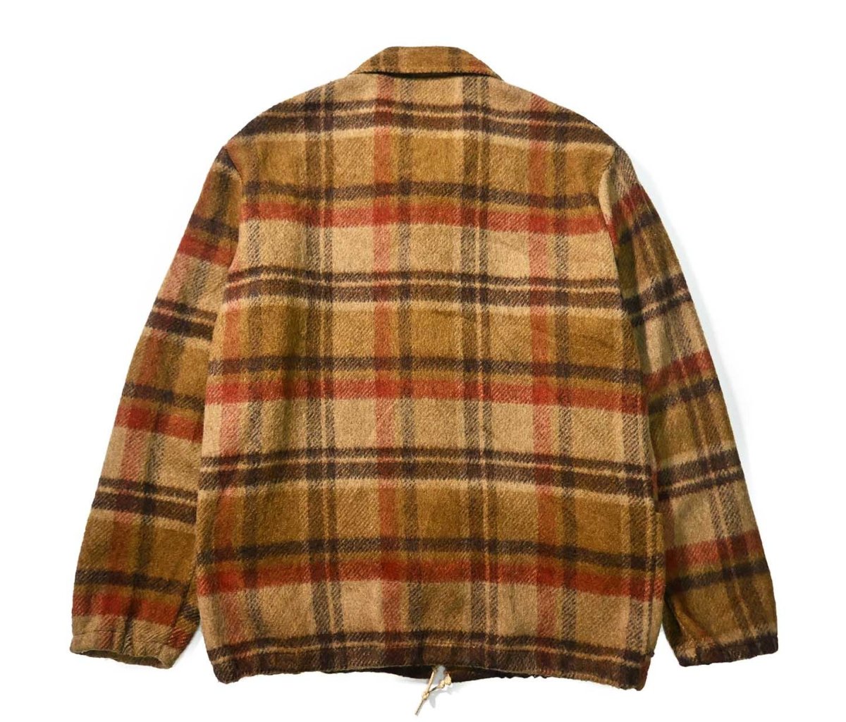 画像2: 70s Used h.i.s Sportswear Wool Coach Jacket (2)