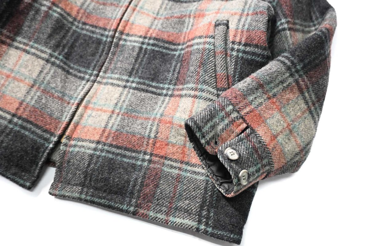 画像4: 70s Used Woolrich Boa Lined Wool Jacket made in USA (4)