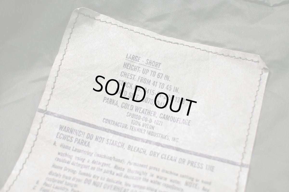 画像8: 00' Used Us Army ECWCS Gen1 GORE-TEX Parka Woodland Camo (8)