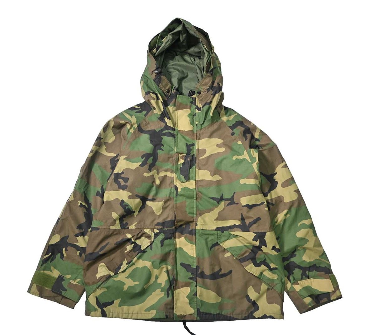 画像1: 00' Used Us Army ECWCS Gen1 GORE-TEX Parka Woodland Camo (1)