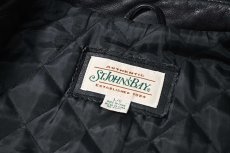 画像6: 90s Used St John's Bay Leather Jacket Black (6)