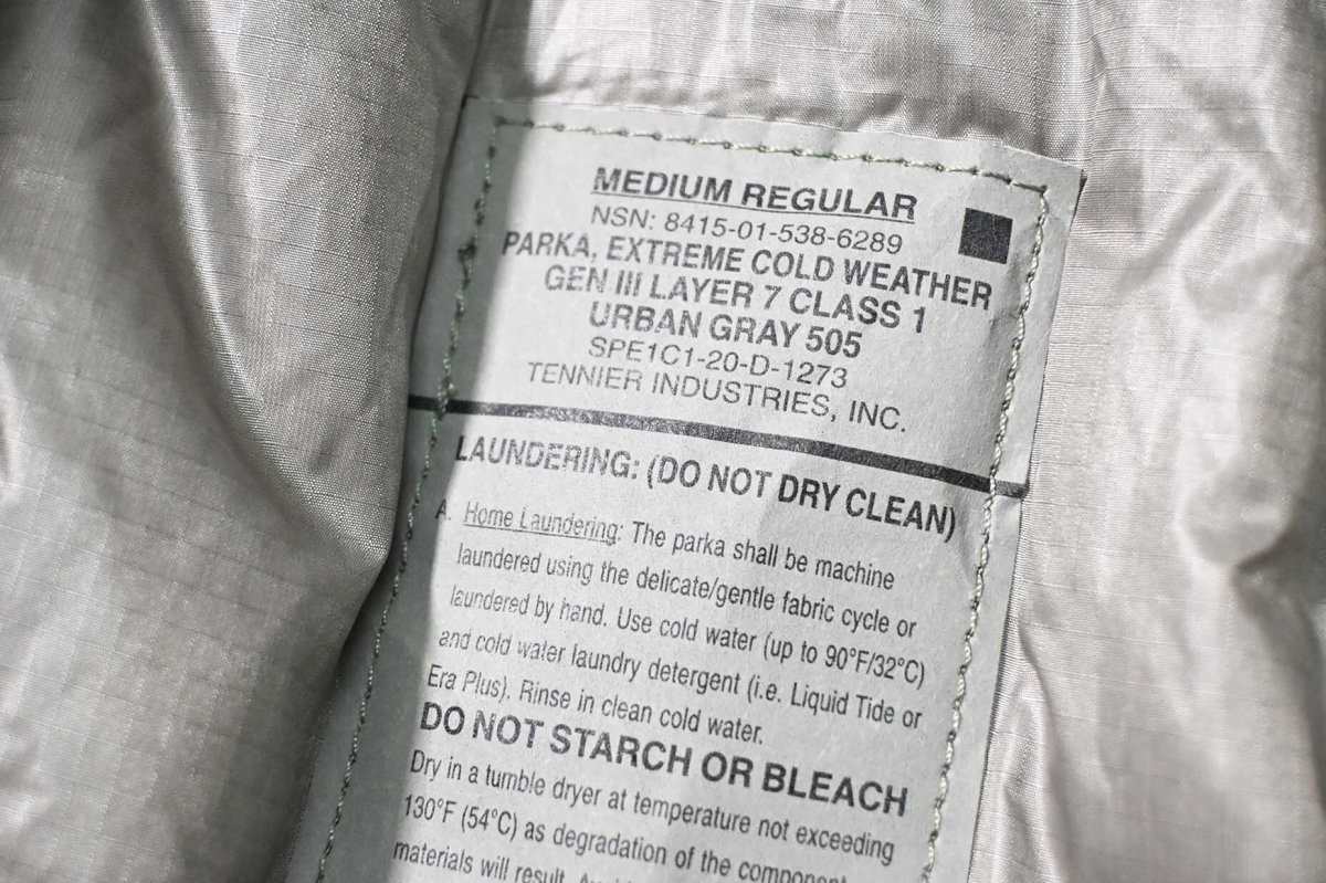 画像4: Deadstock Us Army ECWCS Gen3 Level7 Primaloft Parka (4)