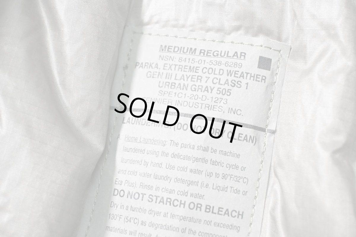 画像4: Deadstock Us Army ECWCS Gen3 Level7 Primaloft Parka (4)