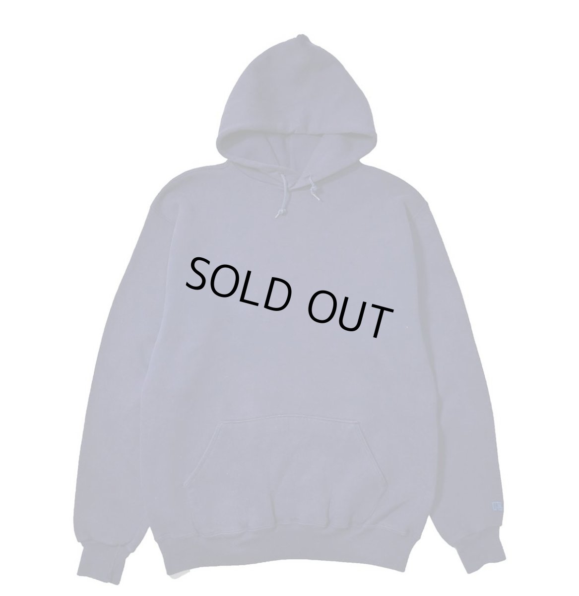 画像1: 70s Used Russell Athletic Blank Sweat Hoodie Navy made in USA (1)