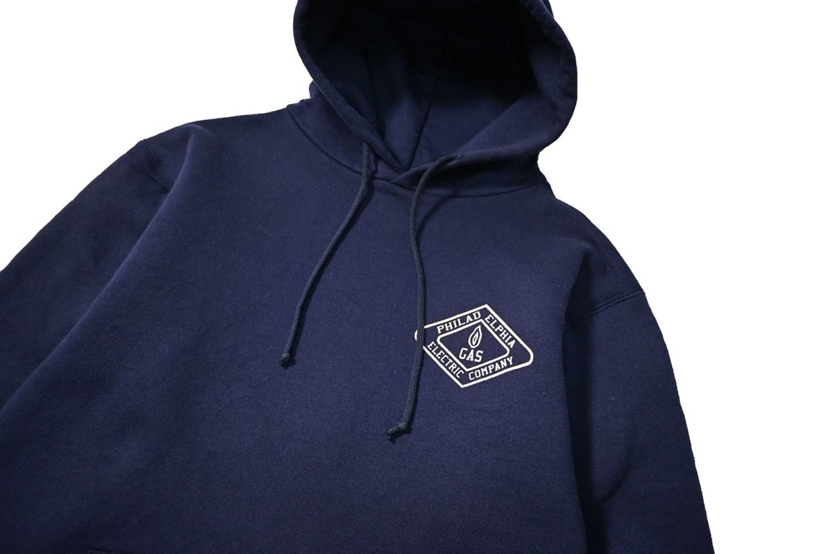 画像2: 80s Used Russell Athletic Double Face Sweat Hoodie Navy made in USA (2)