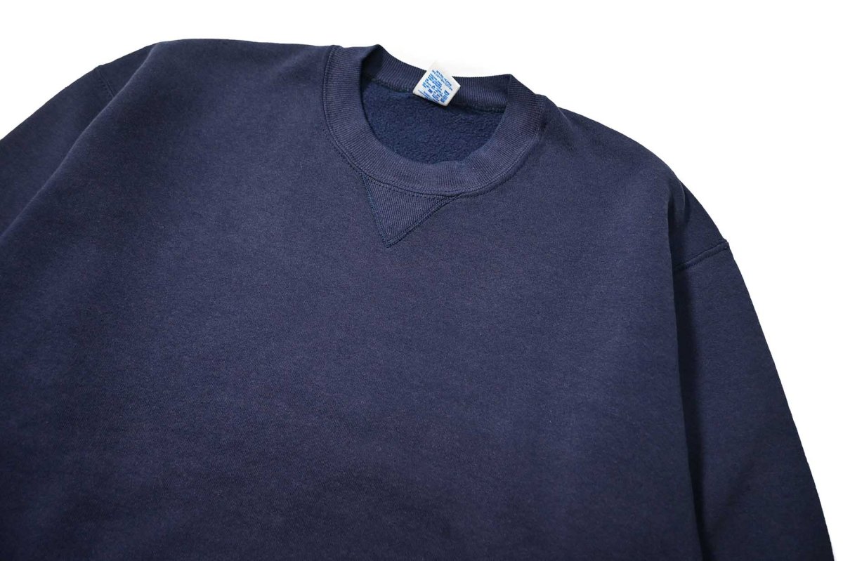 画像2: 80s Used Russell Athletic Blank Sweat Shirt Navy made in USA (2)