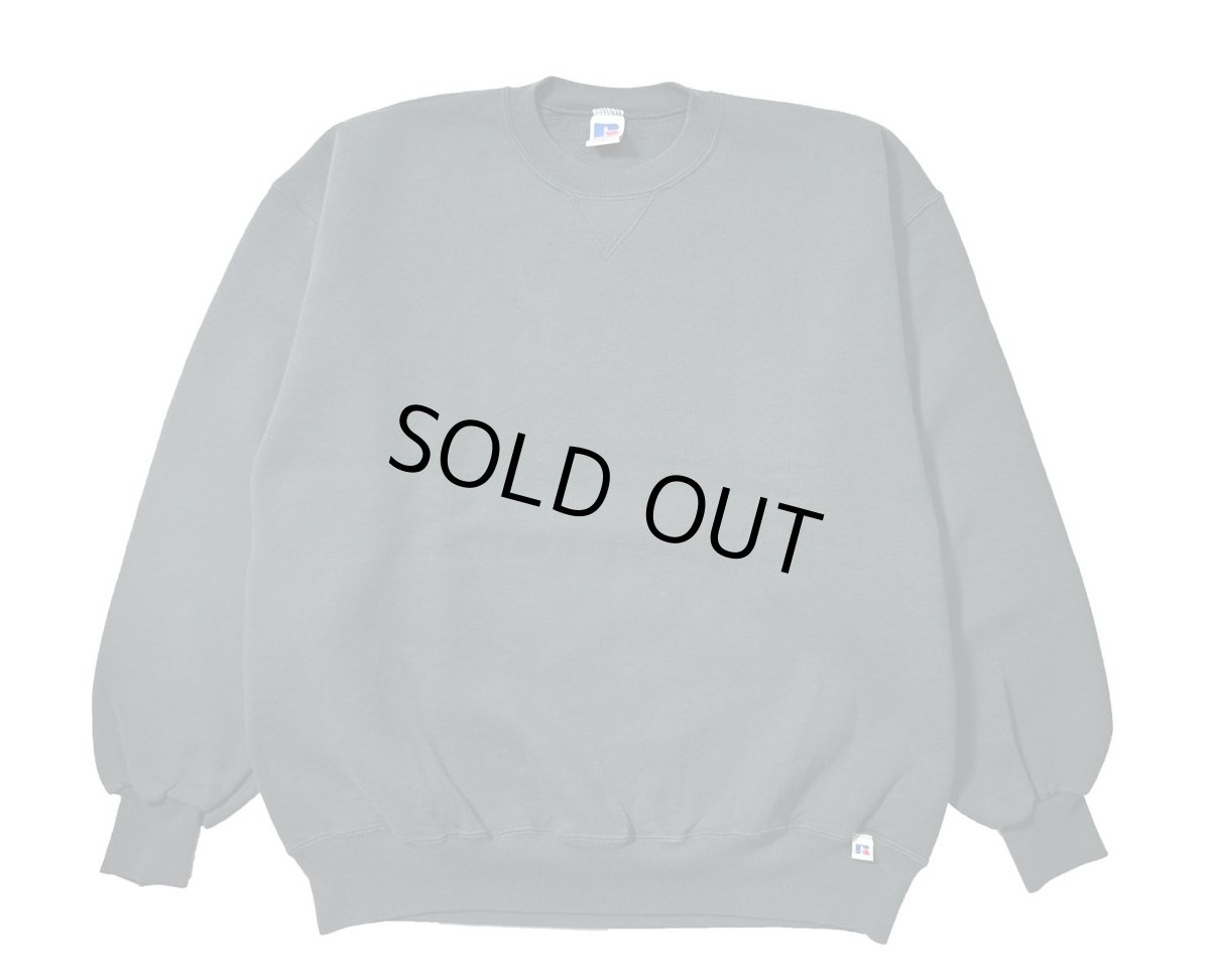 画像1: 90s Used Russell Athletic Blank Sweat Shirt Moss (1)