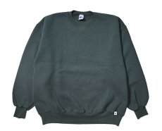 画像1: 90s Used Russell Athletic Blank Sweat Shirt Moss (1)