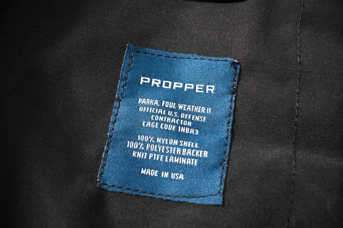 画像8: Deadstock Propper Us Coast Guard Gore-Tex Parka (8)