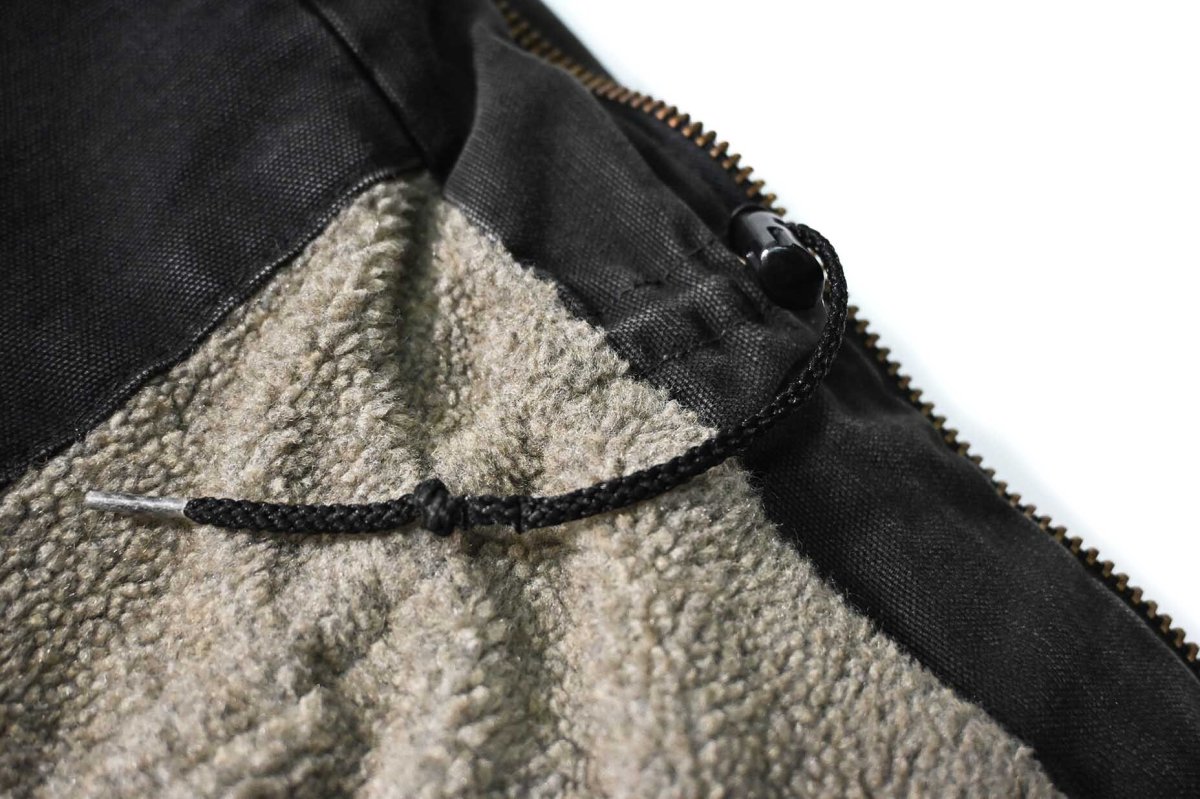 画像6: 10' Used Carhartt Sherpa Lined Ridge Coat Black (6)