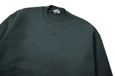 画像2: 90s Used Russell Athletic Blank Sweat Shirt Moss made in USA (2)