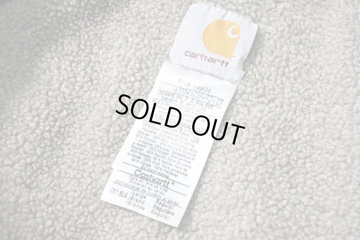 画像8: 10' Used Carhartt Sherpa Lined Ridge Coat Black (8)