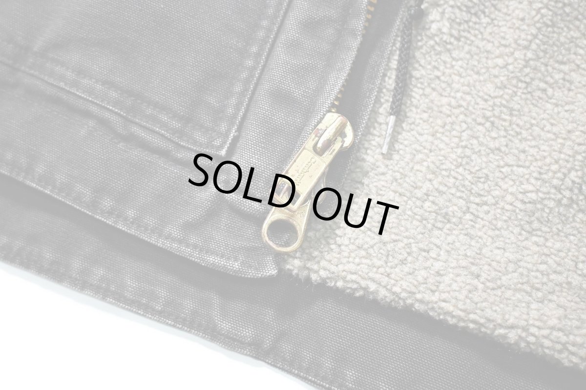 画像5: 10' Used Carhartt Sherpa Lined Ridge Coat Black (5)