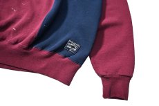 画像3: 90s Used Russell Athletic Blank Sweat Shirt Burgundy/Navy made in USA (3)