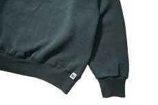 画像3: 90s Used Russell Athletic Blank Sweat Shirt Moss made in USA (3)