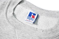 画像4: 90s Used Russell Athletic Blank Sweat Shirt Ash made in USA (4)