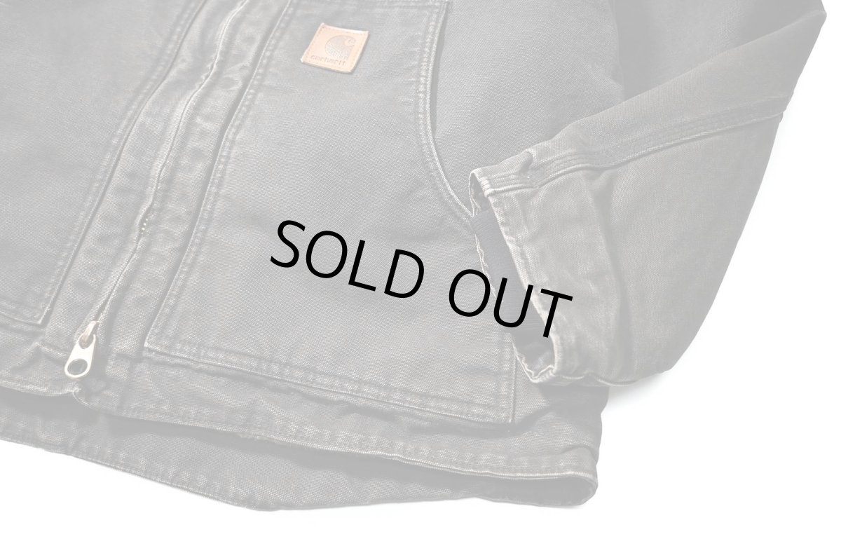 画像4: 10' Used Carhartt Sherpa Lined Ridge Coat Black (4)