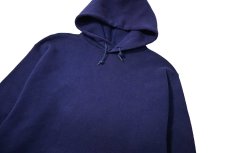 画像2: 70s Used Russell Athletic Blank Sweat Hoodie Navy made in USA (2)