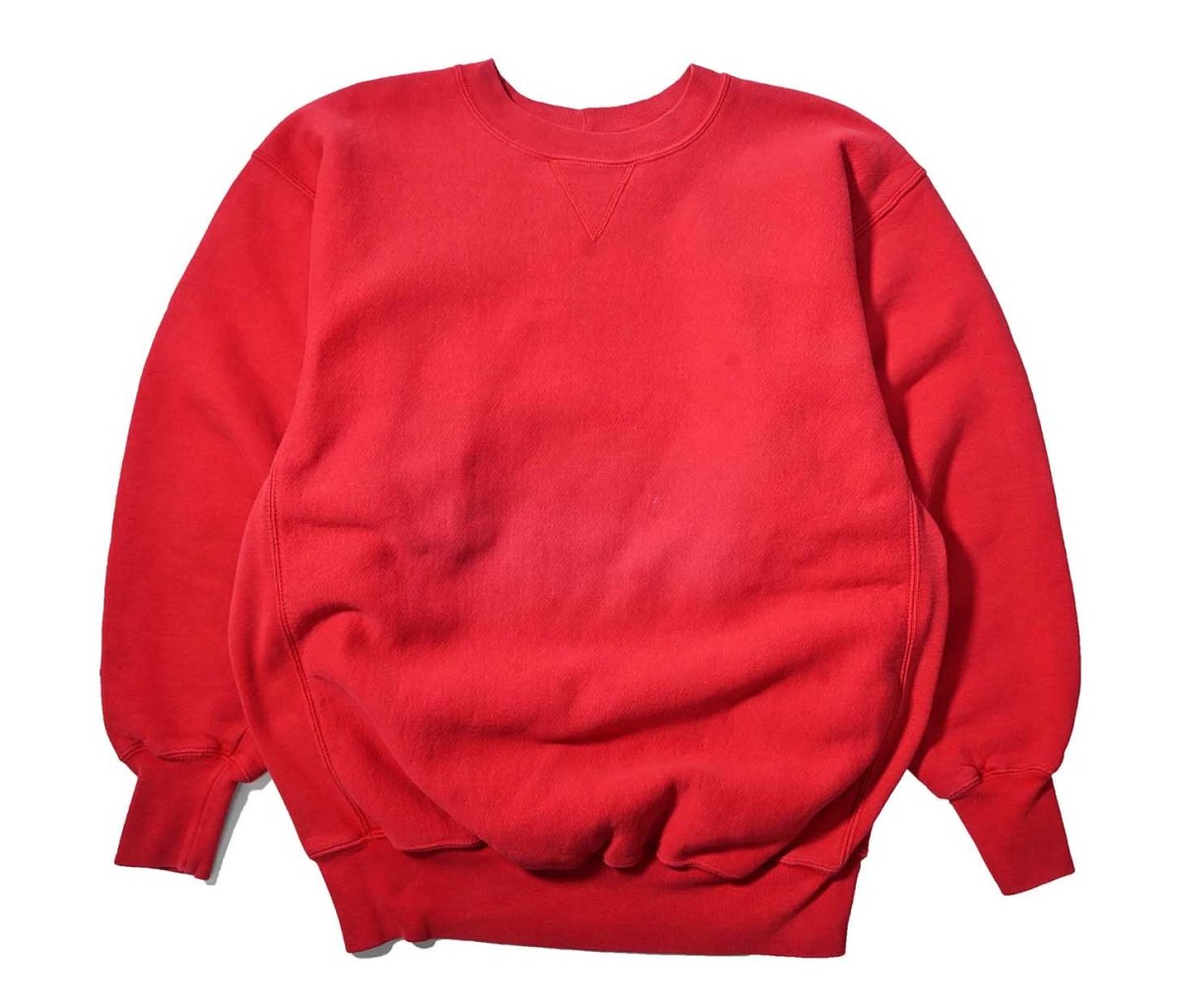 画像1: 90s Used Gap Blank Sweat Shirt Red made in USA (1)