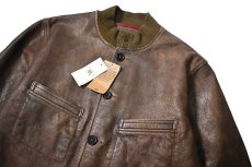 画像3: RRL Leather Car Coat ラルフローレン (3)