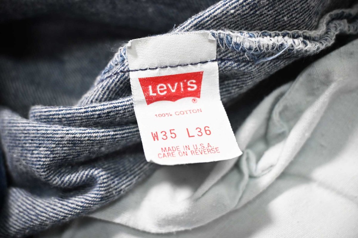 画像7: 91' Used Levi's 501 Denim Pants made in USA リーバイス (7)