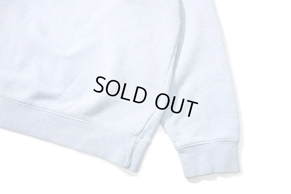 画像3: 90s Used Lands' End Blank Sweat Shirt Sax (3)