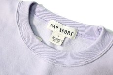画像4: 90s Deadstock Gap Blank Sweat Shirt Lavender (4)