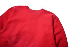 画像2: 90s Used Gap Blank Sweat Shirt Red made in USA (2)