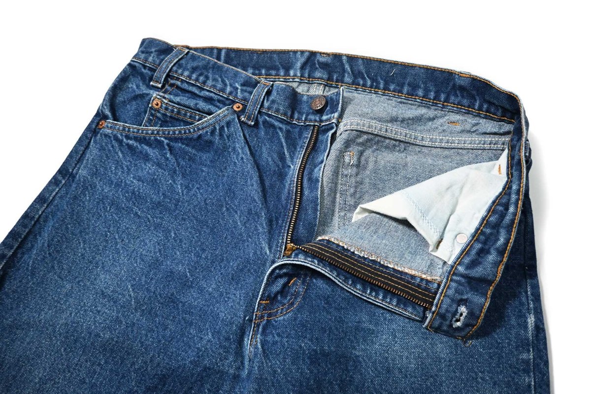 画像6: 80s Used Levi's 505 Denim Pants made in USA リーバイス (6)