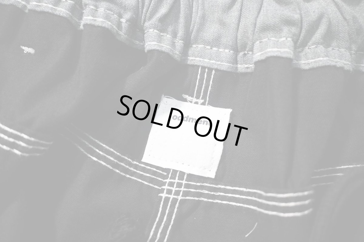 画像7: Deadstock Universal Overall Customized Double Front Big Painter Pants Dyed Black (7)