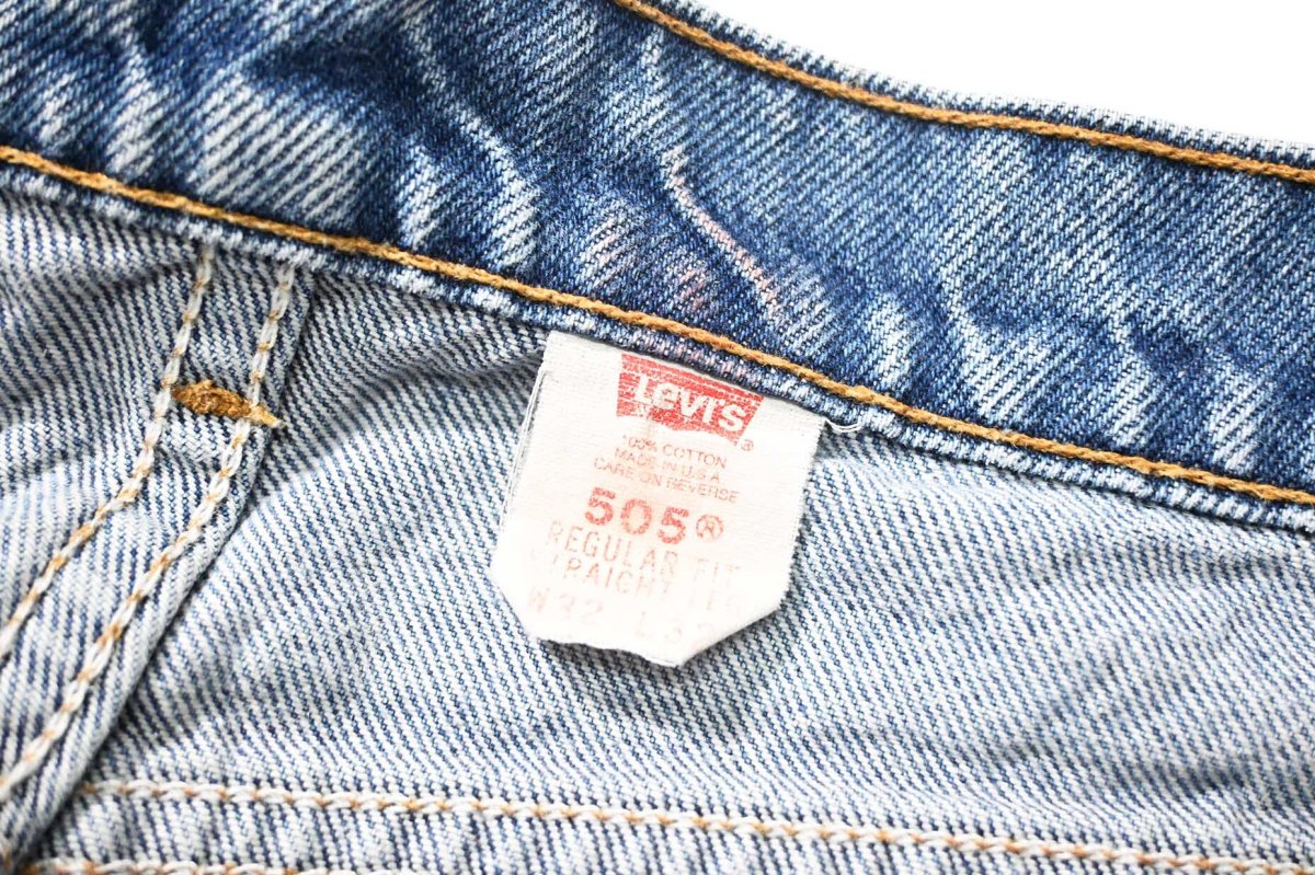 画像6: 98' Used Levi's 505 Denim Pants made in USA リーバイス (6)